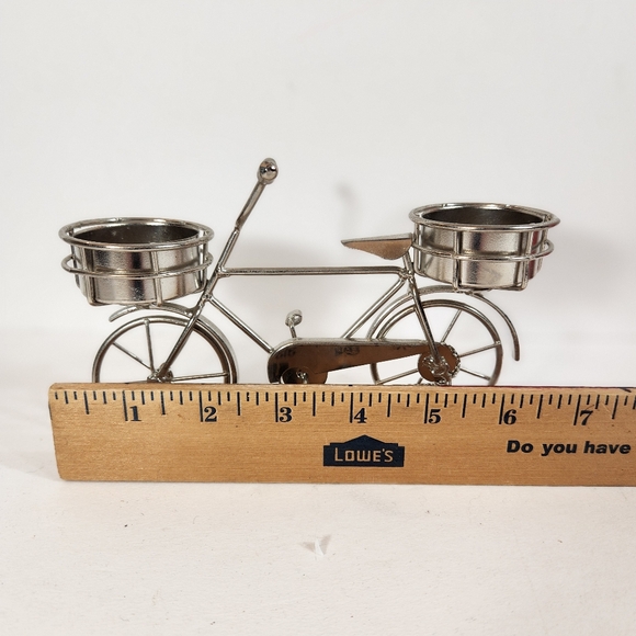 Metal unique bicycle Candle holder - Picture 5 of 8